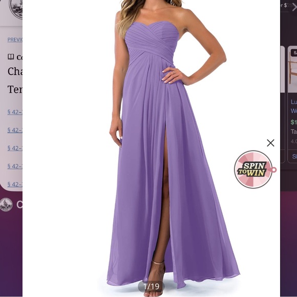 Azazie Dresses & Skirts - Azazie Arabella Allure dress